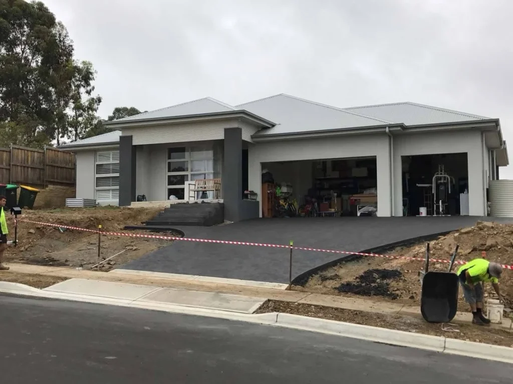 Vanguard Concreting driveway